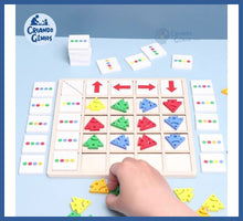 Carregar imagem no visualizador da galeria, Jogo Montessori - Reconhecimento Cores e Direções - jogo
