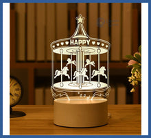 Carregar imagem no visualizador da galeria, Luminária 3d Infantil - Decoração e Luz Noturna
