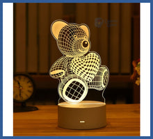 Carregar imagem no visualizador da galeria, Luminária 3d Infantil - Decoração e Luz Noturna
