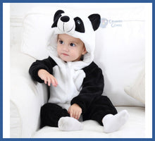 Carregar imagem no visualizador da galeria, Macacão Kigurumi Bebê Parmalat De 6m a 2 Anos - Pandinha
