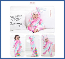 Carregar imagem no visualizador da galeria, Macacão Kigurumi Bebê Parmalat De 6m a 2 Anos - pijama
