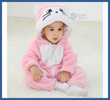 Carregar imagem no visualizador da galeria, Macacão Kigurumi Bebê Parmalat De 6m a 2 Anos - pijama
