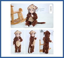 Carregar imagem no visualizador da galeria, Macacão Kigurumi Bebê Parmalat De 6m a 2 Anos - pijama
