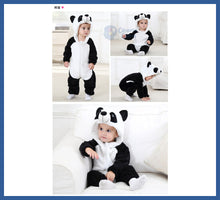 Carregar imagem no visualizador da galeria, Macacão Kigurumi Bebê Parmalat De 6m a 2 Anos - pijama
