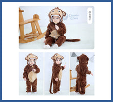 Carregar imagem no visualizador da galeria, Macacão Kigurumi Bebê Parmalat De 6m a 2 Anos - pijama
