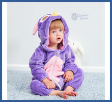 Carregar imagem no visualizador da galeria, Macacão Kigurumi Bebê Parmalat De 6m a 2 Anos - pijama
