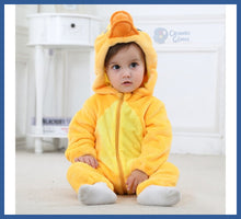 Carregar imagem no visualizador da galeria, Macacão Kigurumi Bebê Parmalat De 6m a 2 Anos - pijama
