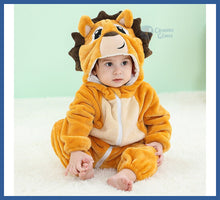 Carregar imagem no visualizador da galeria, Macacão Kigurumi Bebê Parmalat De 6m a 2 Anos - pijama

