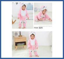 Carregar imagem no visualizador da galeria, Macacão Kigurumi Bebê Parmalat De 6m a 2 Anos - pijama
