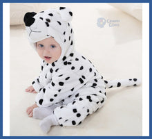 Carregar imagem no visualizador da galeria, Macacão Kigurumi Bebê Parmalat De 6m a 2 Anos - pijama
