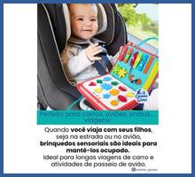 Carregar imagem no visualizador da galeria, Maleta De Aprendizagem Sensorial®- 70 Atividades - Maleta
