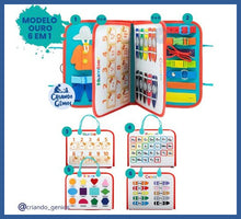 Carregar imagem no visualizador da galeria, Maleta De Aprendizagem Sensorial®- 70 Atividades - Maleta
