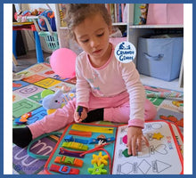 Carregar imagem no visualizador da galeria, Maleta De Aprendizagem Sensorial®- 70 Atividades - Maleta

