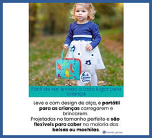 Carregar imagem no visualizador da galeria, Maleta De Aprendizagem Sensorial®- 70 Atividades - Maleta
