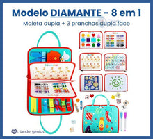 Carregar imagem no visualizador da galeria, Maleta De Aprendizagem Sensorial®- 70 Atividades
