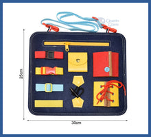 Carregar imagem no visualizador da galeria, Maleta De Aprendizagem® Montessori - Placa com alça de
