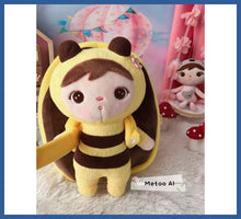 Carregar imagem no visualizador da galeria, Metoo Boneca + Mochila De Pelúcia - 27cm - mochila metoo
