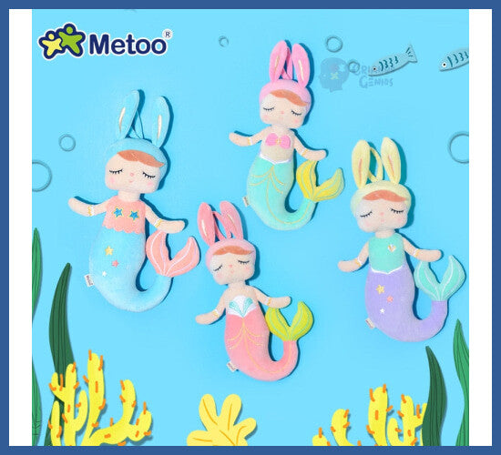 Metoo Sereia - Série Especial Boneca De Pano Metoo - Metoo