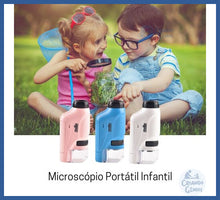 Carregar imagem no visualizador da galeria, Meu Primeiro Microscópio -grátis Suporte De Celular!
