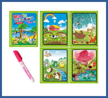 Carregar imagem no visualizador da galeria, Caderno De Desenho Mágico - Desenho Com água - desenho
