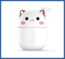 Carregar imagem no visualizador da galeria, Nano Umidificador Ultrassônico Kawaii Névoa e Luz
