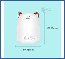 Carregar imagem no visualizador da galeria, Nano Umidificador Ultrassônico Kawaii Névoa e Luz
