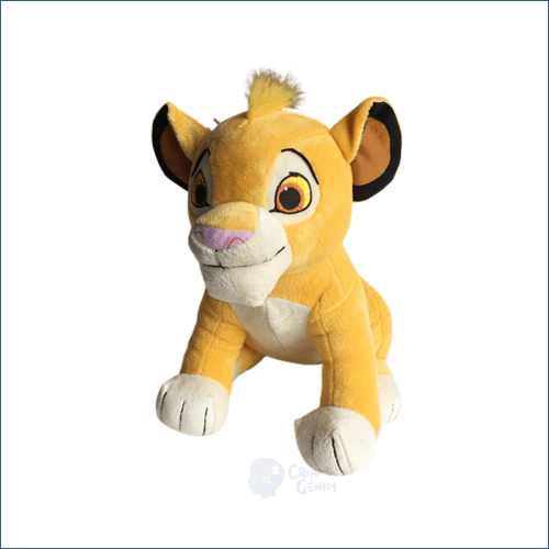 Pelúcia Rei Leão Original Grande Simba Nala Mufasa 25CM -
