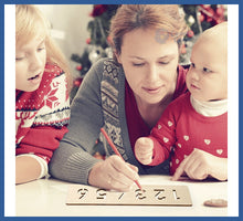 Carregar imagem no visualizador da galeria, Placas De Formas e Números - Com Caneta De Madeira
