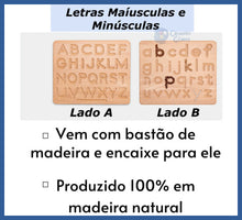 Carregar imagem no visualizador da galeria, Placas De Rastreamento Montessori - Letras Números
