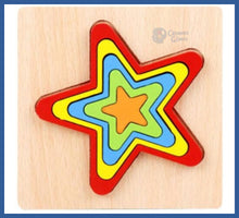 Carregar imagem no visualizador da galeria, Quebra-cabeça Cognitivo Geométrico - geometrico infantil
