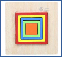 Carregar imagem no visualizador da galeria, Quebra-cabeça Cognitivo Geométrico - geometrico infantil
