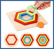 Carregar imagem no visualizador da galeria, Quebra-cabeça Cognitivo Geométrico - geometrico infantil
