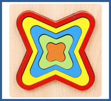 Carregar imagem no visualizador da galeria, Quebra-cabeça Cognitivo Geométrico - geometrico infantil
