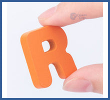 Carregar imagem no visualizador da galeria, Quebra-cabeça Do Alfabeto e Números Em Madeira - encaixe
