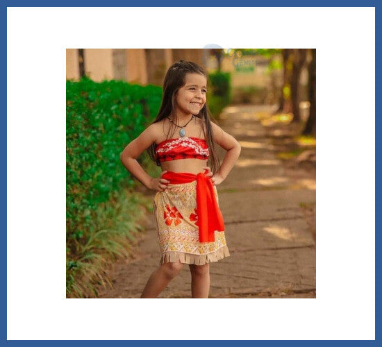 Roupa Da Princesa índia Top Saia Faixa Colar Completo Do 2