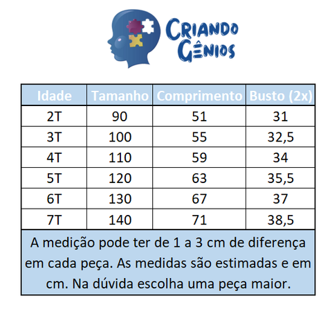 Vestido de Festa Bordado em Tule de 3 a 7 Anos