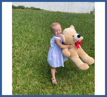 Carregar imagem no visualizador da galeria, Ursinho Gigante - Entrega Rápida - urso de pelúcia
