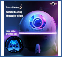 Carregar imagem no visualizador da galeria, Umidificador Luz Noturna Foguete - umidificador gatinho
