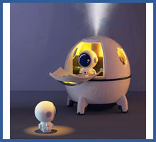 Carregar imagem no visualizador da galeria, Umidificador Luz Noturna Foguete - umidificador gatinho
