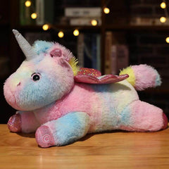 Unicórnio De Pelúcia Kawaii - Luz Noturna Infantil
