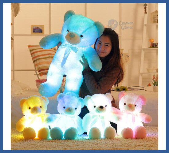 Urso Iluminado 30 e 50cm - Urso iluminado Urso Iluminado 30