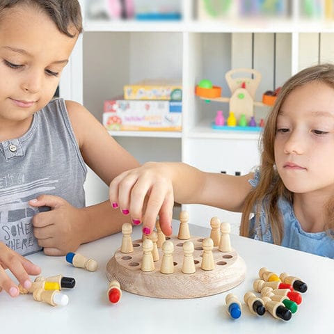 Jogo Da Memória Xadrez Montessori