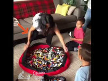 Carregar e reproduzir vídeo no visualizador da galeria, Saco Organizador De Brinquedos - Adeus Bagunça
